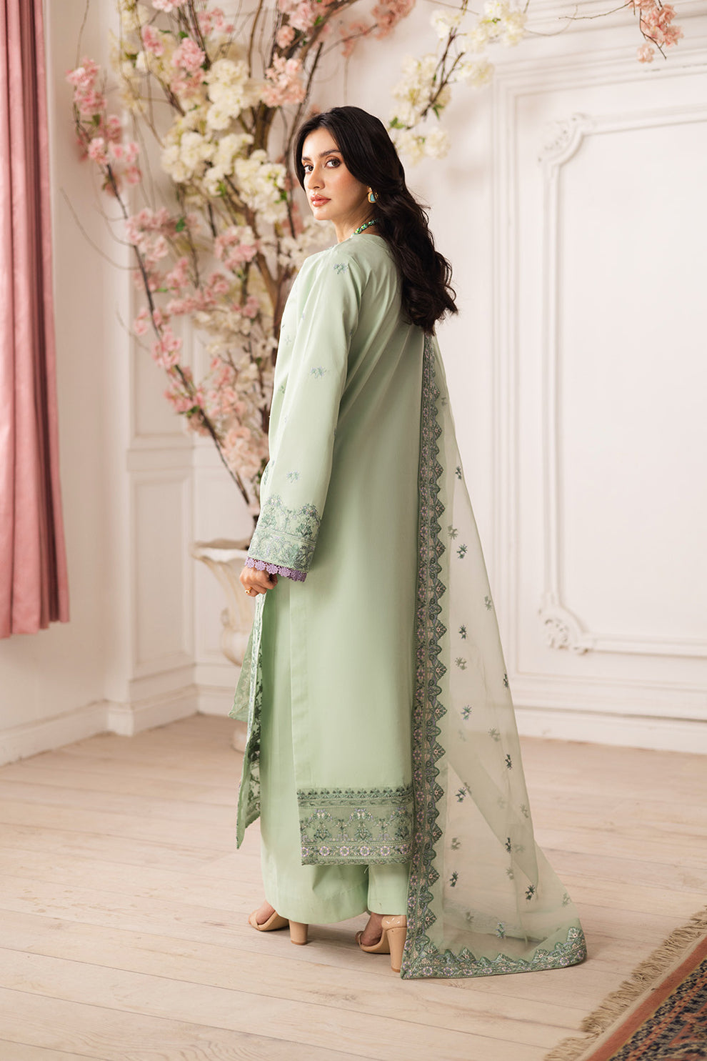 Maryum N Maria | Mira Luxury Lawn | ZINAT - FS50112 - by - Libasekhas UK - Registered Vendor of : Maryum N Maria - 100% Original Designer Dresss