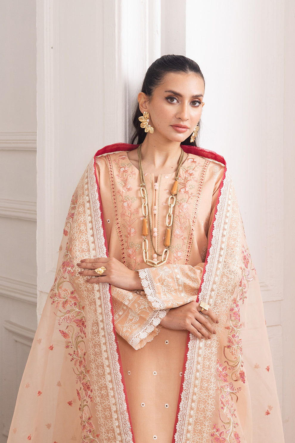 Maryum N Maria | Mira Luxury Lawn | SIMIN - FS50113 - by - Libasekhas UK - Registered Vendor of : Maryum N Maria - 100% Original Designer Dresss