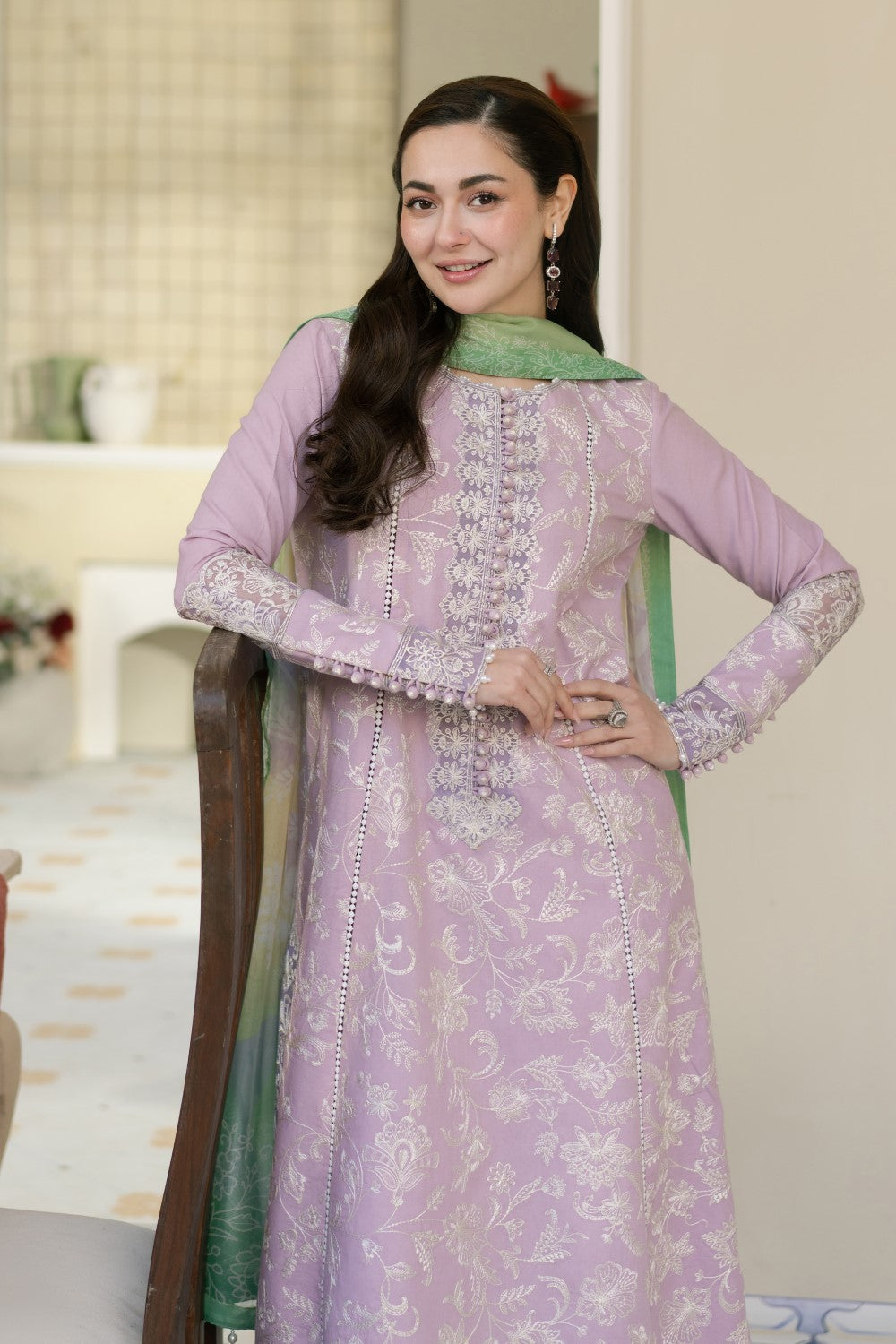 Maryum N Maria | Luxury Lawn 25 | ALEIA - MS50115 - by - Libasekhas UK - Registered Vendor of : Maryum N Maria - 100% Original Designer Dresss