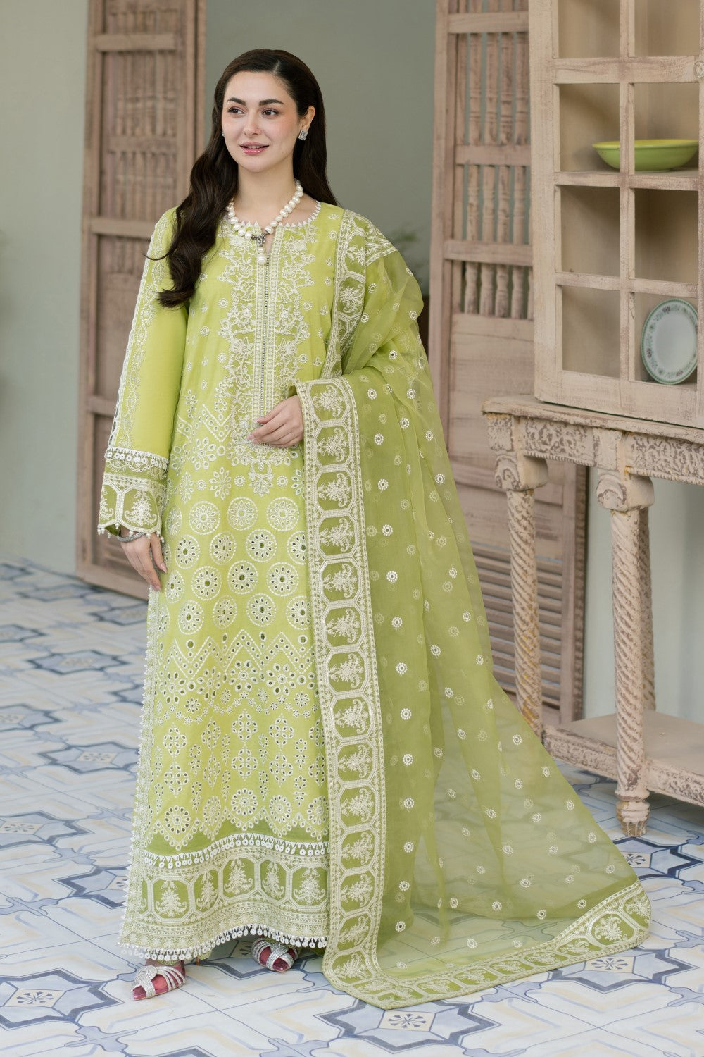 Maryum N Maria | Luxury Lawn 25 | ALIYA - MS50117 - by - Libasekhas UK - Registered Vendor of : Maryum N Maria - 100% Original Designer Dresss