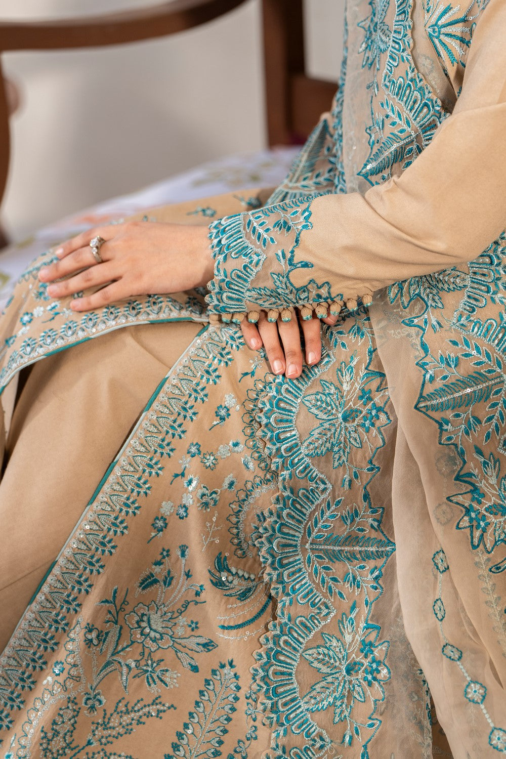Maryum N Maria | Luxury Lawn 25 | ASHYA - MS50119 - by - Libasekhas UK - Registered Vendor of : Maryum N Maria - 100% Original Designer Dresss