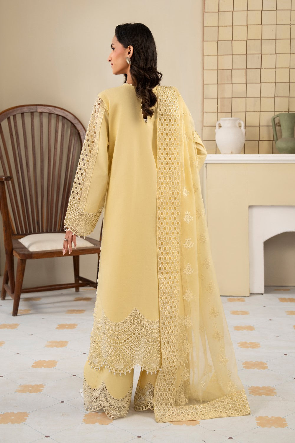 Maryum N Maria | Luxury Lawn 25 | ALZENA - MS50121 - by - Libasekhas UK - Registered Vendor of : Maryum N Maria - 100% Original Designer Dresss