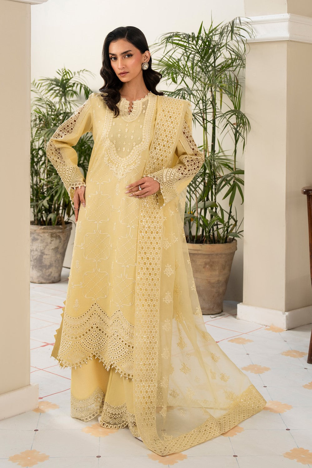 Maryum N Maria | Luxury Lawn 25 | ALZENA - MS50121 - by - Libasekhas UK - Registered Vendor of : Maryum N Maria - 100% Original Designer Dresss