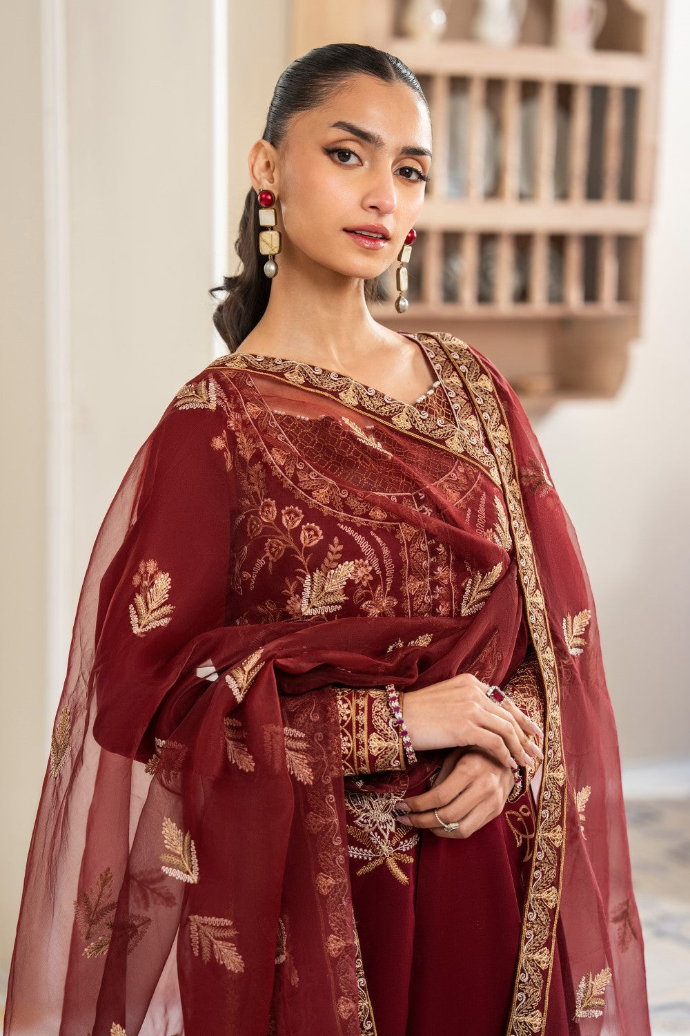 Maryum N Maria | Luxury Lawn 25 | ALAA - MS50125 - by - Libasekhas UK - Registered Vendor of : Maryum N Maria - 100% Original Designer Dresss