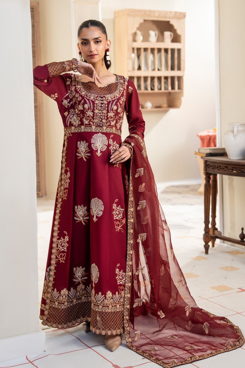 Maryum N Maria | Luxury Lawn 25 | ALAA - MS50125 - by - Libasekhas UK - Registered Vendor of : Maryum N Maria - 100% Original Designer Dresss