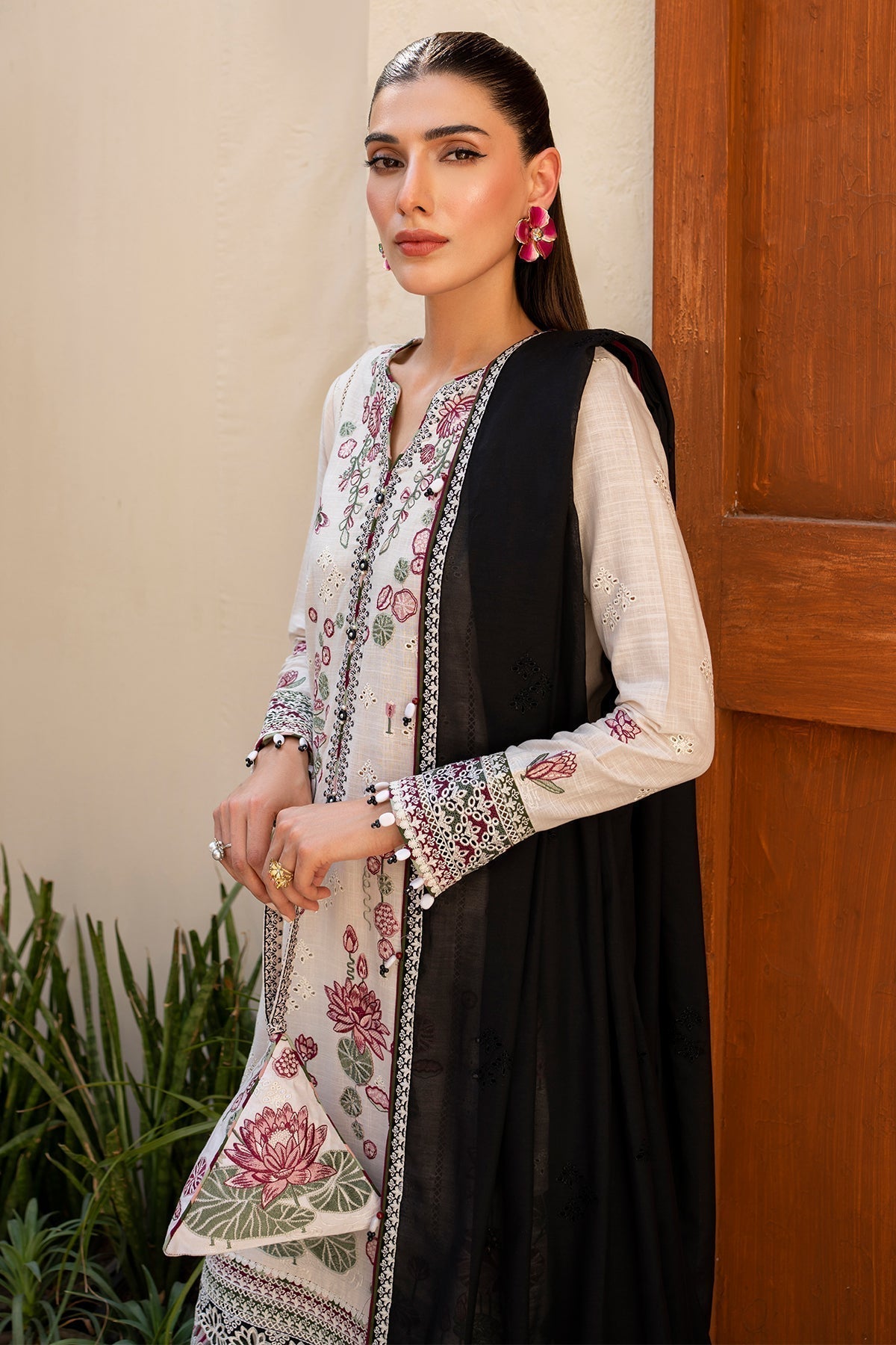 Jazmin | Irish Lawn SS 24 | D8 - by - Libasekhas UK - Registered Vendor of : Jazmin - 100% Original Designer Dresss