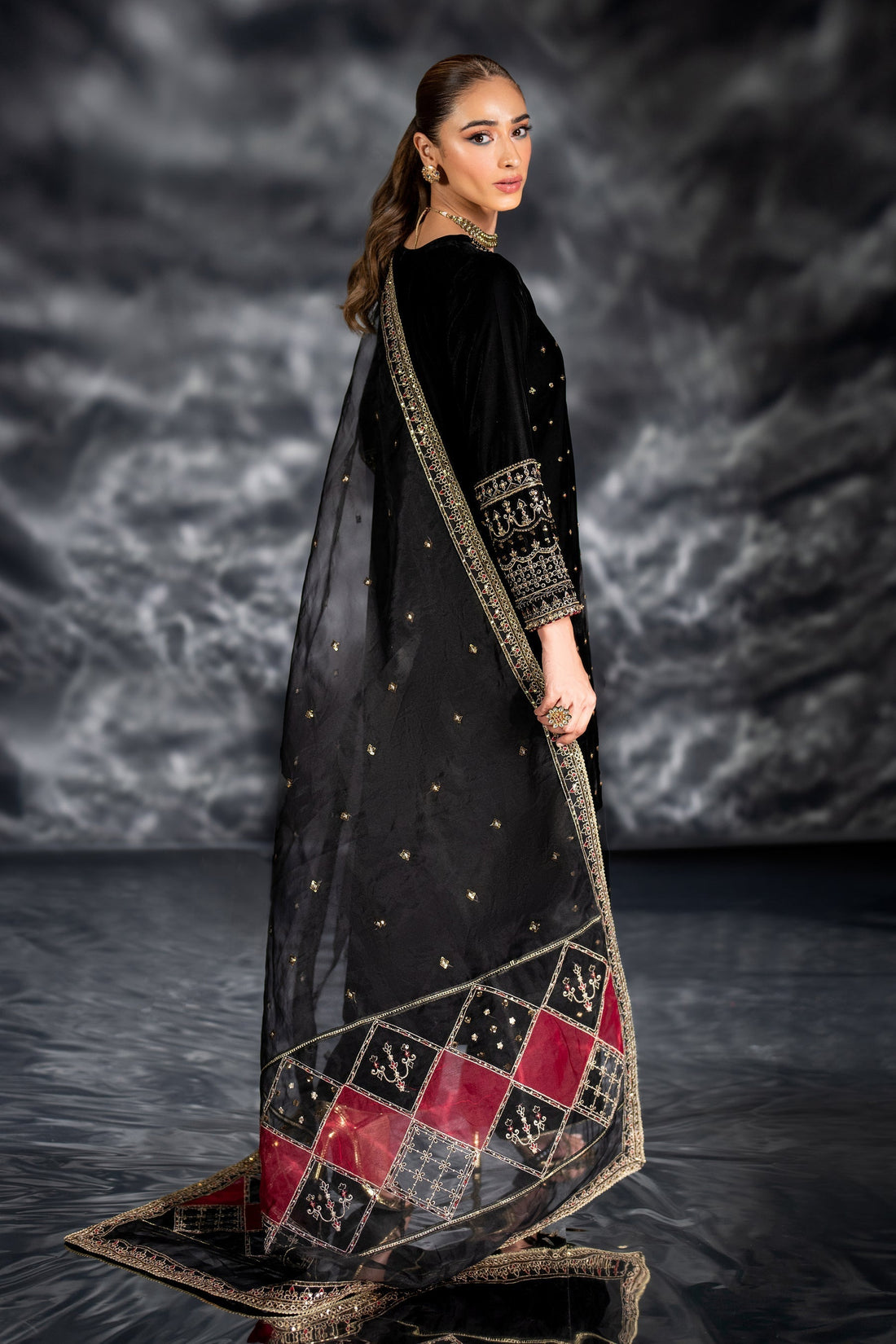 Naqshi | Makhmal 24 | ZUNI - by - Libasekhas UK - Registered Vendor of : Naqshi - 100% Original Designer Dresss