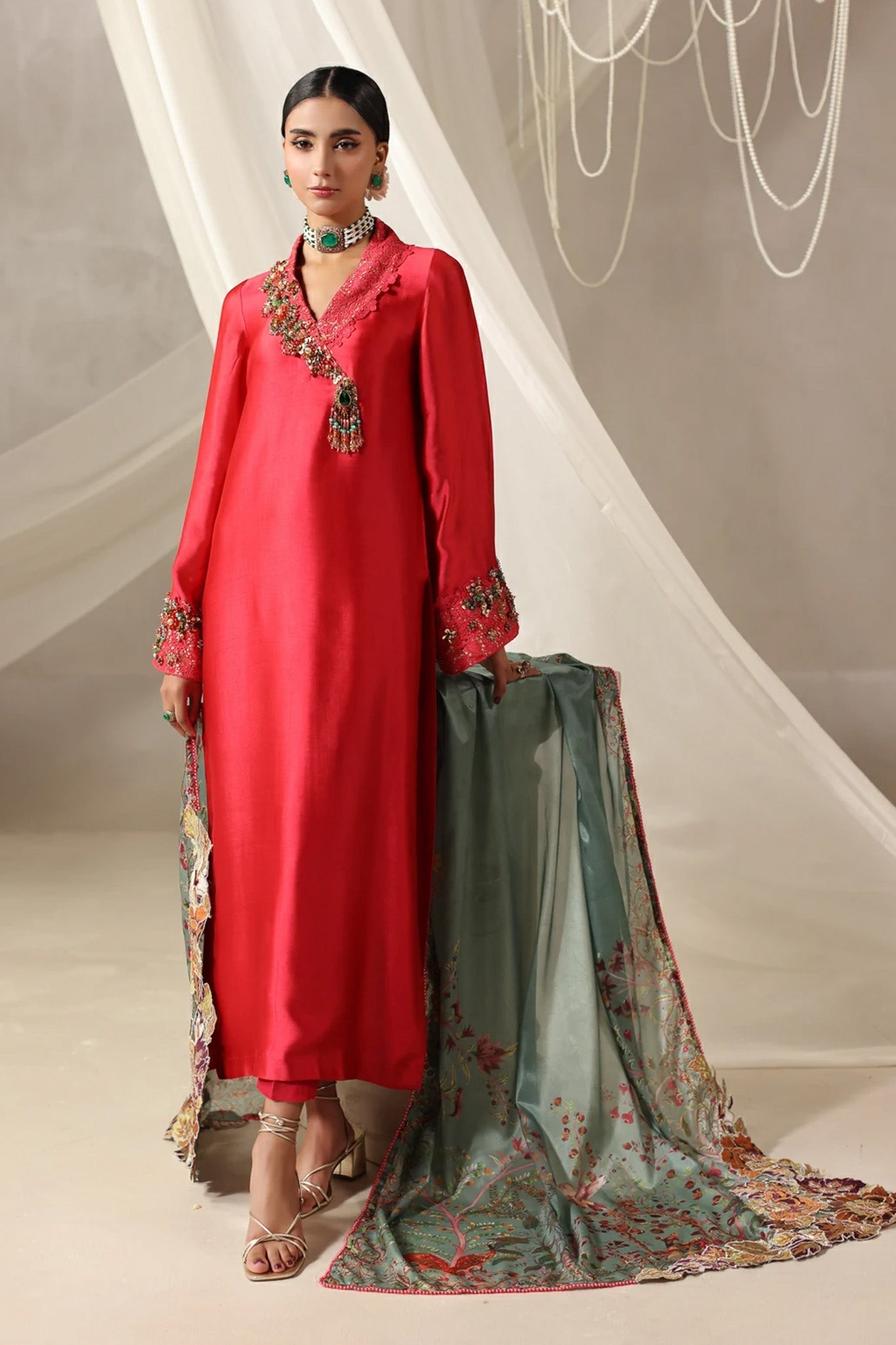 Musferah Saad | Into Twilight | Elara - by Libasekhas UK - Registered Vendor of : Musferah Saad - 100% Original Designer Dress