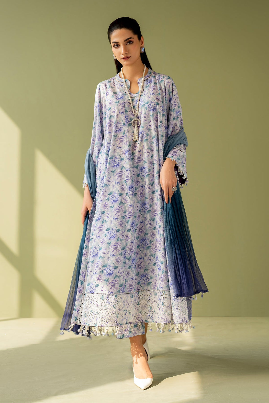 Baroque | Eid Printique | EMBROIDERED PRINTED LAWN UF-4167 - by - Libasekhas UK - Registered Vendor of : Baroque - 100% Original Designer Dresss