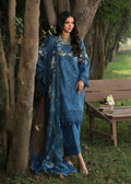 Sardinia | Tales of Petals | BLUE BLOSSOMS - by Libasekhas UK - Registered Vendor of : Sardinia - 100% Original Designer Dress