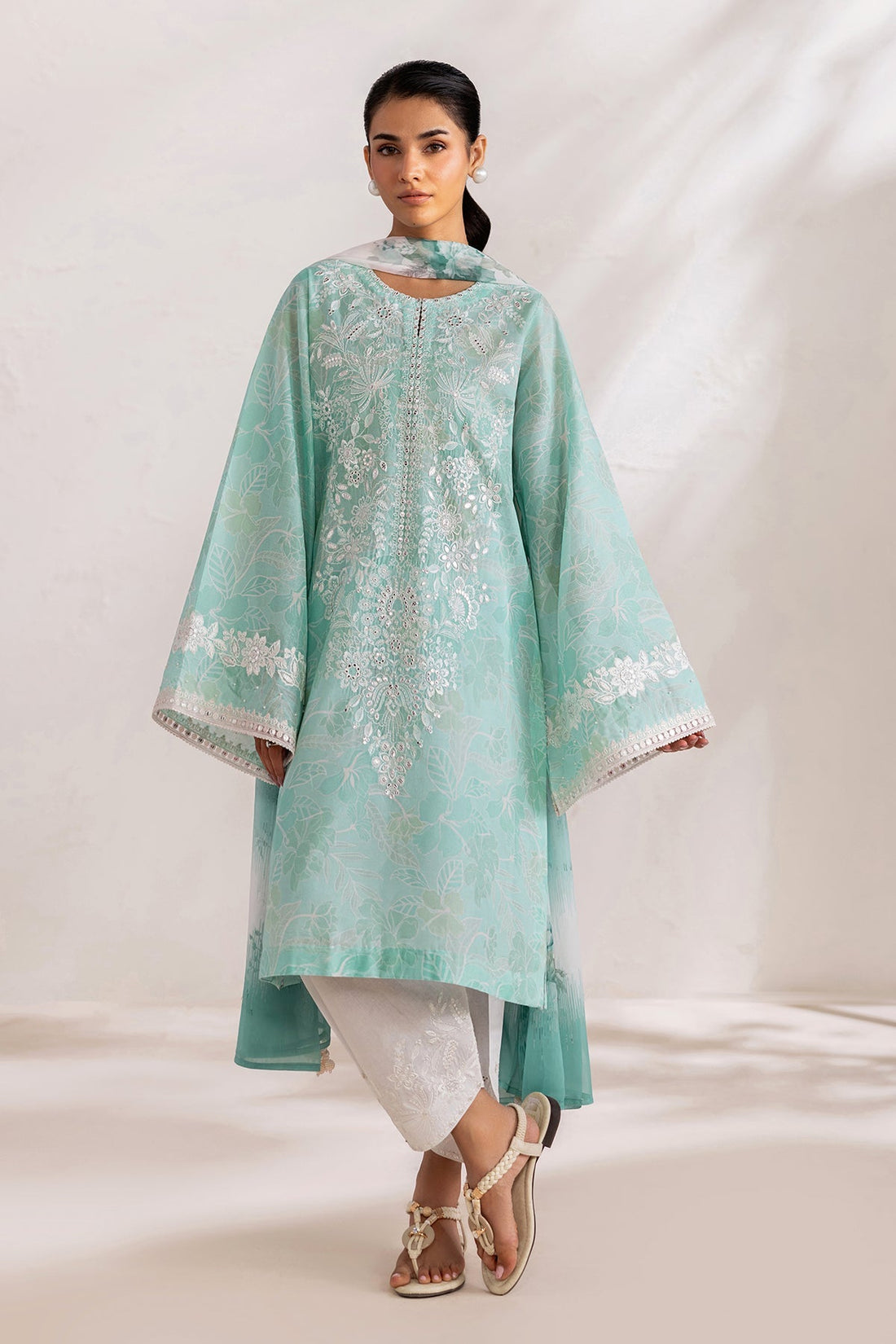 Baroque | Luxury Summer Pret | UF-4451 - by Libasekhas UK - Registered Vendor of : Baroque - 100% Original Designer Dress