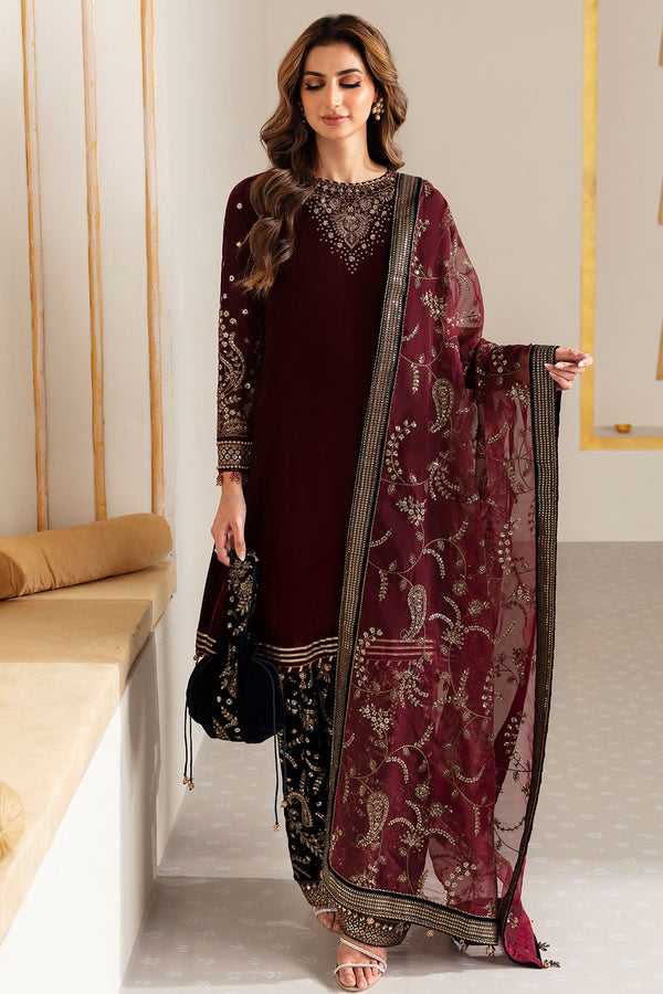 Jazmin | Velvet Edit 24 | Velvet Formal VF-2018 - by - Libasekhas UK - Registered Vendor of : Jazmin - 100% Original Designer Dresss