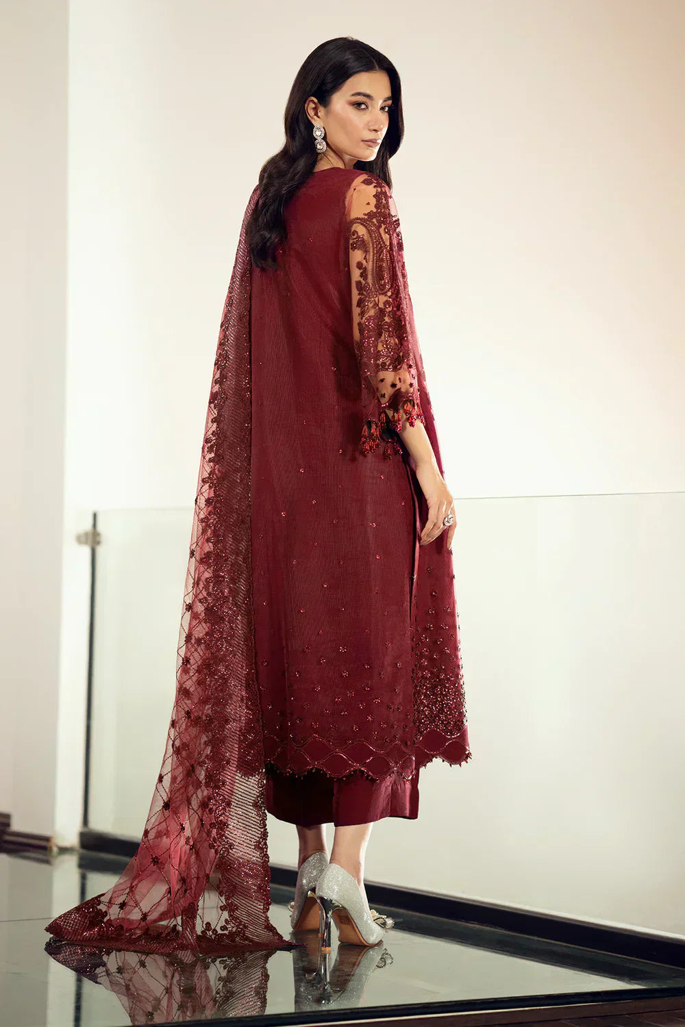 Baroque | Formals Collection | UF-507 - by - Libasekhas UK - Registered Vendor of : Baroque - 100% Original Designer Dresss