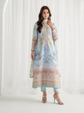 Gulaal | Aira Printed Silk | Misty - by Libasekhas UK - Registered Vendor of : Gulaal - 100% Original Designer Dress