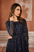 Iznik | Chiffon Kari | ICK-07 Embroidered Chiffon - by - Libasekhas UK - Registered Vendor of : Iznik - 100% Original Designer Dresss