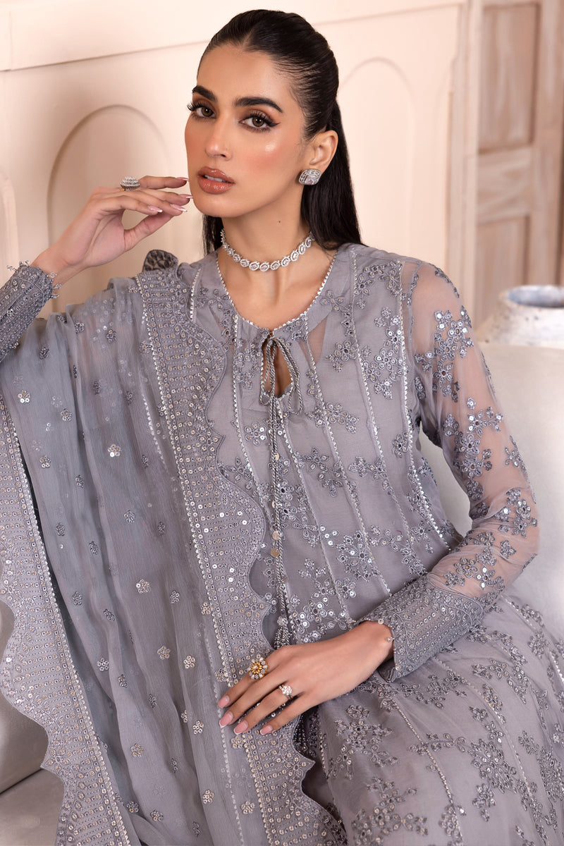 Jazmin | Formals Collection | CHIFFON UC-3045 - by - Libasekhas UK - Registered Vendor of : Jazmin - 100% Original Designer Dresss