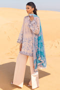 Cross Stitch | Eid Lawn 24 | PEACH - by - Libasekhas UK - Registered Vendor of : Cross Stitch - 100% Original Designer Dresss