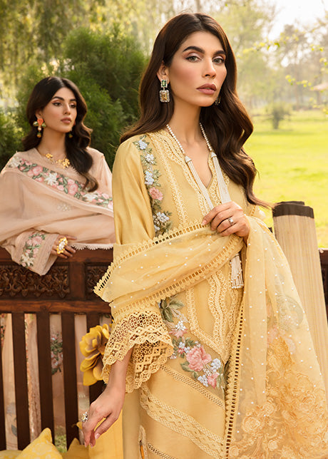 Saira Shakira | Luxury Pret | Daffodil - by Libasekhas UK - Registered Vendor of : Saira Shakira - 100% Original Designer Dress