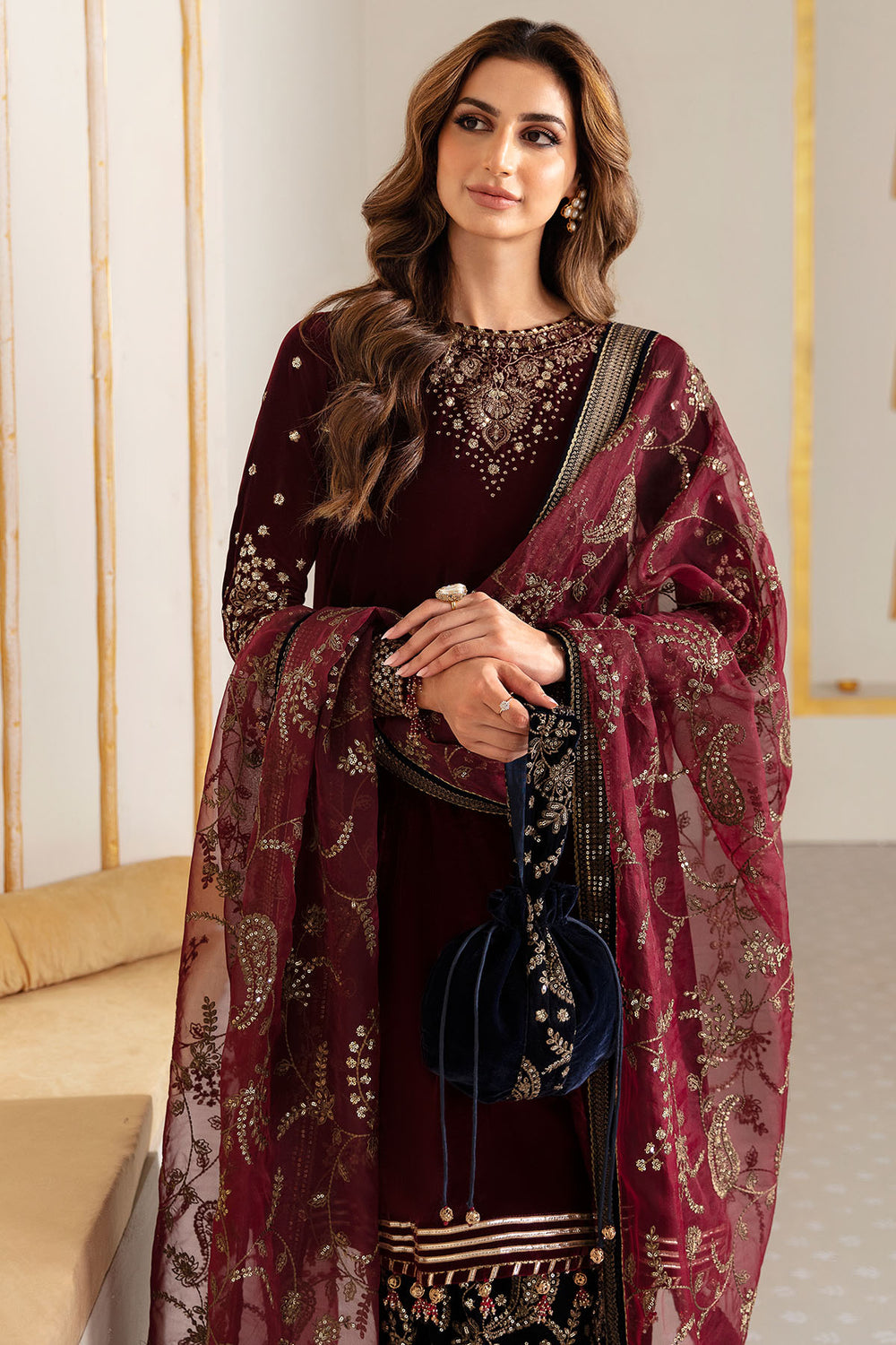 Jazmin | Velvet Edit 24 | Velvet Formal VF-2018 - by - Libasekhas UK - Registered Vendor of : Jazmin - 100% Original Designer Dresss