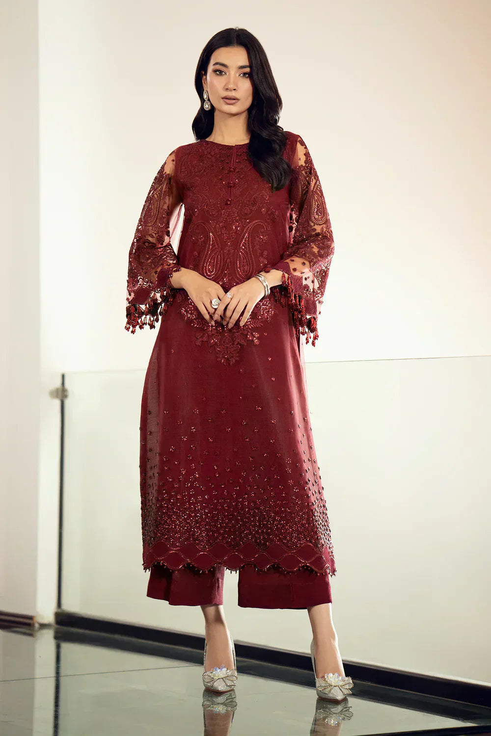 Baroque | Formals Collection | UF-507 - by - Libasekhas UK - Registered Vendor of : Baroque - 100% Original Designer Dresss