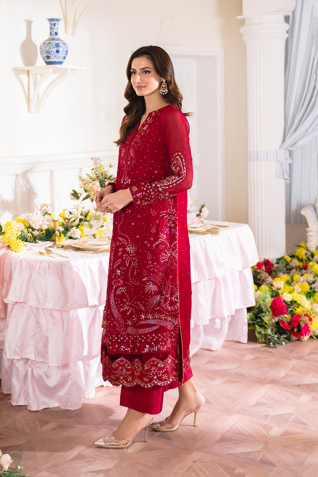 Neeshay | Dastaan Formals 25 | Gulzaib - by Libasekhas UK - Registered Vendor of : Neeshay - 100% Original Designer Dress