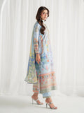 Gulaal | Aira Printed Silk | Misty - by Libasekhas UK - Registered Vendor of : Gulaal - 100% Original Designer Dress