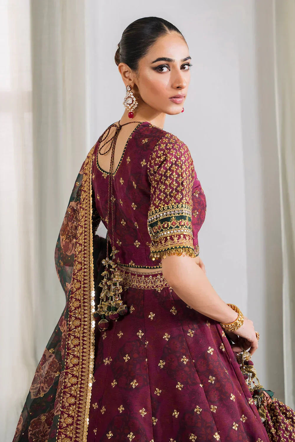 Baroque | Chantelle Embroidered Collection | CH12-03 - by - Libasekhas UK - Registered Vendor of : Baroque - 100% Original Designer Dresss