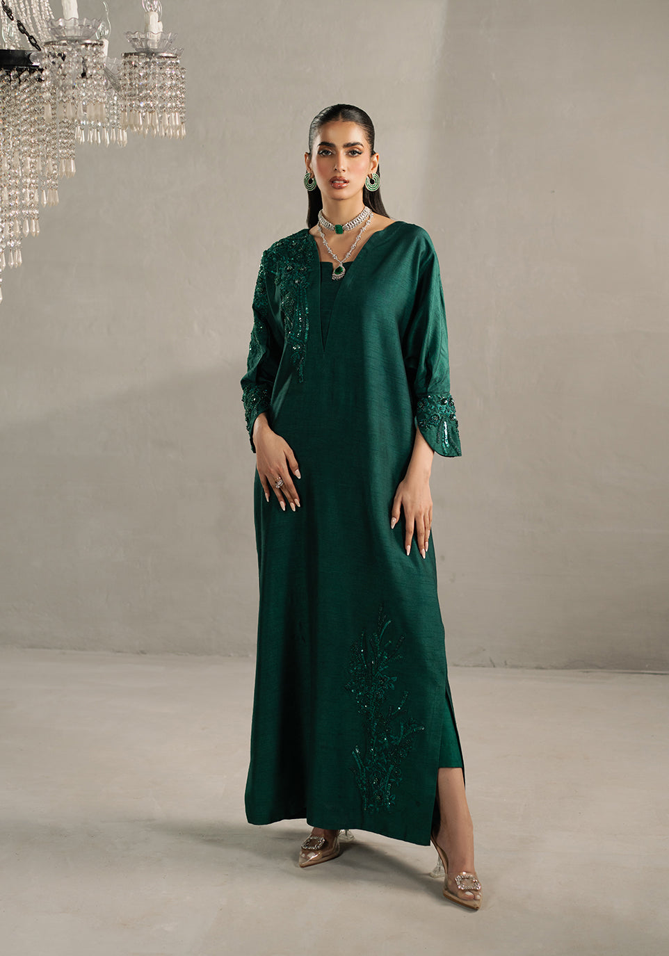 Zarqash | Silk Edit | ZQS 009 IZEL - by - Libasekhas UK - Registered Vendor of : Zarqash - 100% Original Designer Dresss