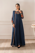 Iznik I Festive Formal I UE-412 Embroidered Chiffon - by Libasekhas UK - Registered Vendor of : Iznik - 100% Original Designer Dress