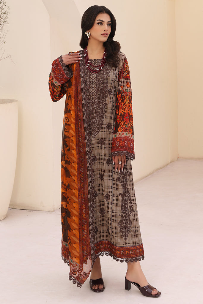 Charizma | Naranji Embroidered Lawn 24 | CN4-010 - Luxury -  Libasekhas