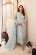 Azure | Ensembles Embroidered Formals | Mint Glaze - by - Libasekhas UK - Registered Vendor of : Azure - 100% Original Designer Dresss