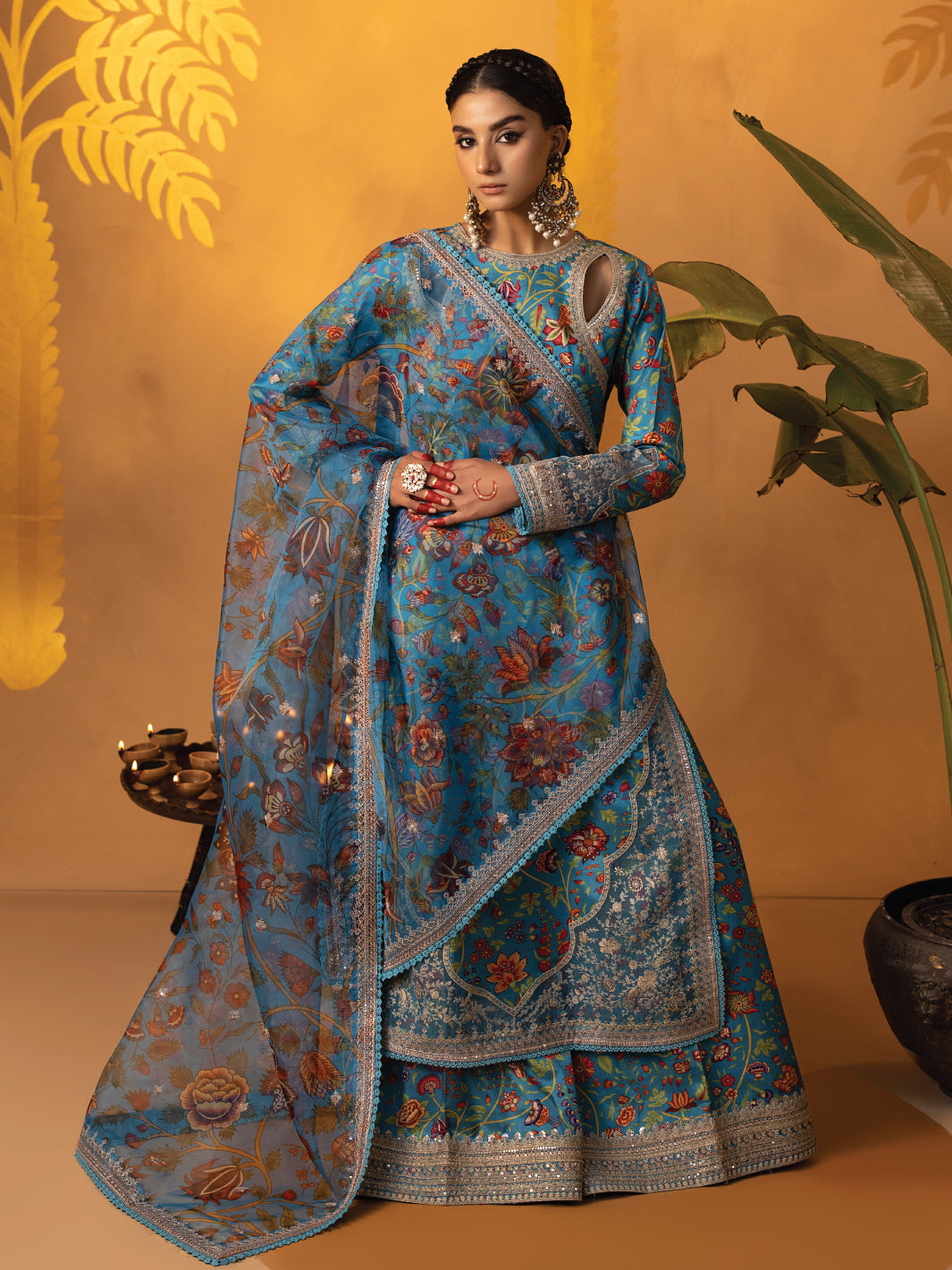 Faiza Faisal | Signature Pret Eid Edit | Oceane - by - Libasekhas UK - Registered Vendor of : Faiza Faisal - 100% Original Designer Dresss