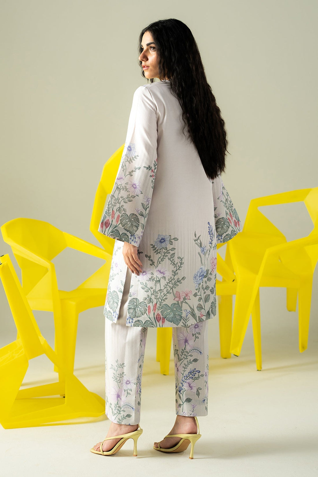 Afrozeh | Coords 25 | Creamy - by Libasekhas UK - Registered Vendor of : Afrozeh - 100% Original Designer Dress