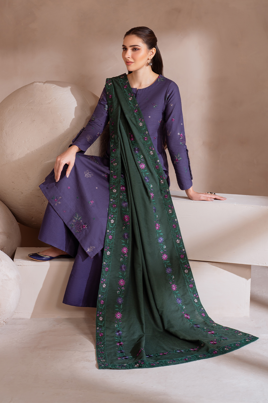 Iznik | Exclusive Winter | UE-366 - by - Libasekhas UK - Registered Vendor of : Iznik - 100% Original Designer Dresss