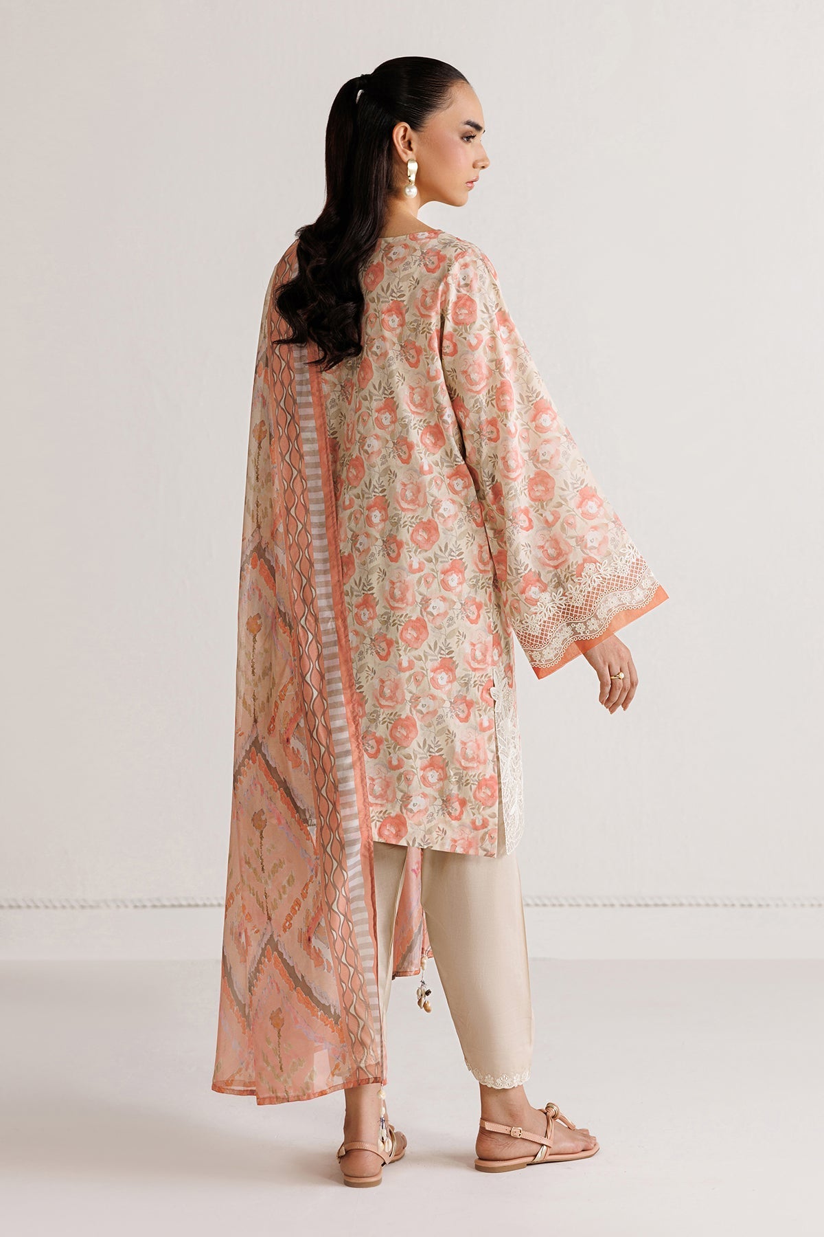 Baroque | Luxury Summer Pret | UF-4495 - by Libasekhas UK - Registered Vendor of : Baroque - 100% Original Designer Dress