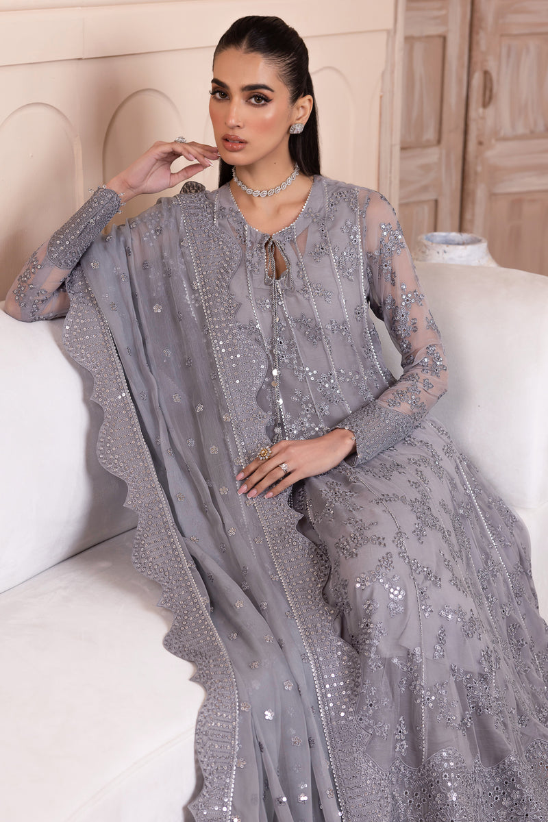 Jazmin | Formals Collection | CHIFFON UC-3045 - by - Libasekhas UK - Registered Vendor of : Jazmin - 100% Original Designer Dresss