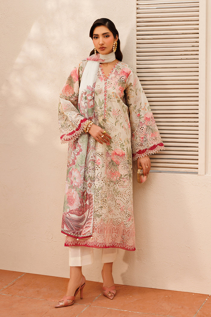Baroque | Luxury Pret Summer | UF-4397 - by Libasekhas UK - Registered Vendor of : Baroque - 100% Original Designer Dress