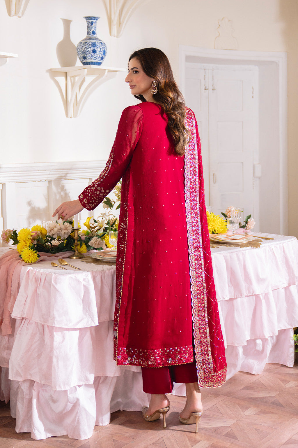 Neeshay | Dastaan Formals 25 | Gulzaib - by Libasekhas UK - Registered Vendor of : Neeshay - 100% Original Designer Dress