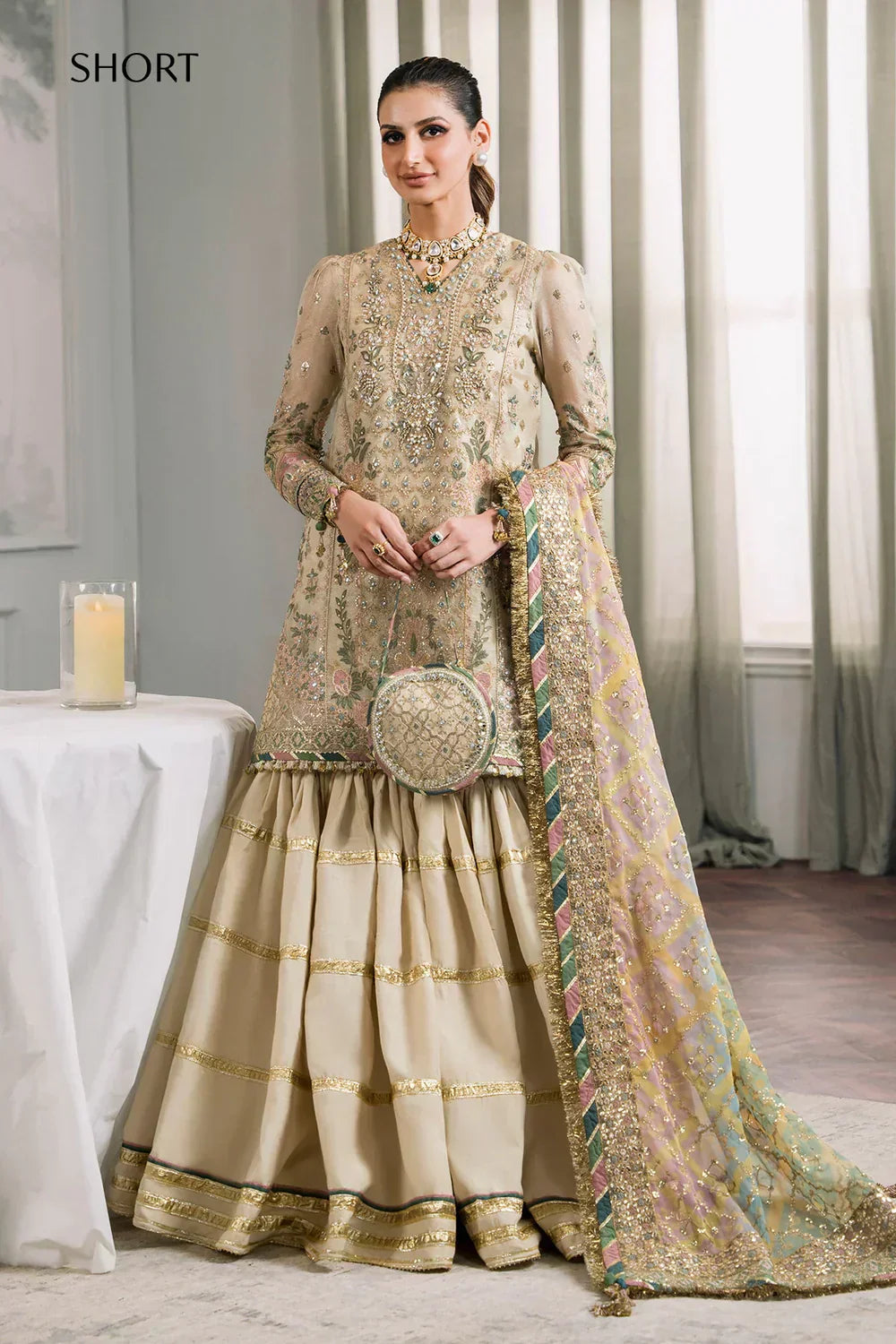 Baroque | Chantelle Embroidered Collection | CH12-04 - by - Libasekhas UK - Registered Vendor of : Baroque - 100% Original Designer Dresss