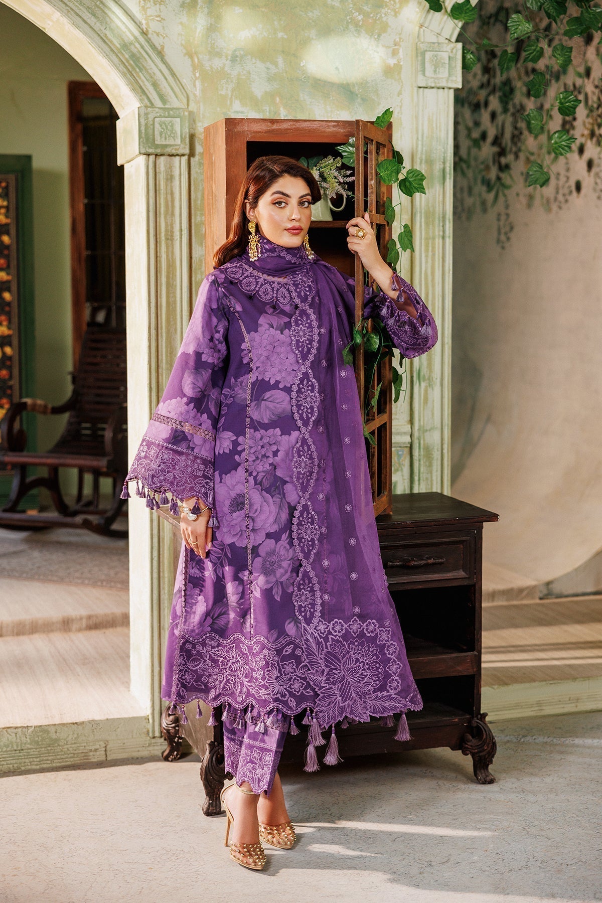 Alizeh | Maahi Vol 2 | AF-EPL-7018-ZAUQ - by - Libasekhas UK - Registered Vendor of : Alizeh - 100% Original Designer Dresss