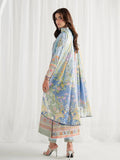 Gulaal | Aira Printed Silk | Misty - by Libasekhas UK - Registered Vendor of : Gulaal - 100% Original Designer Dress