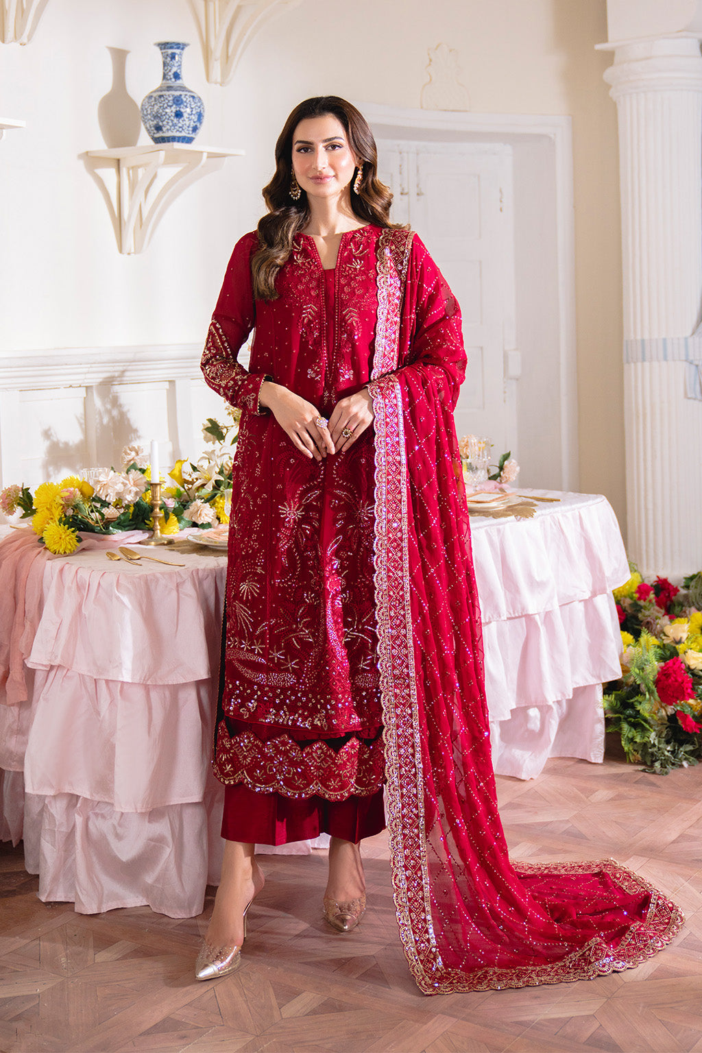 Neeshay | Dastaan Formals 25 | Gulzaib - by Libasekhas UK - Registered Vendor of : Neeshay - 100% Original Designer Dress