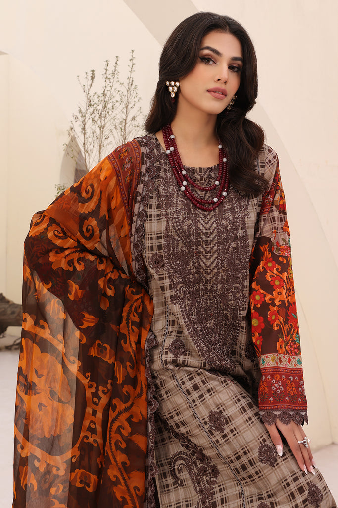 Charizma | Naranji Embroidered Lawn 24 | CN4-010 - Luxury -  Libasekhas