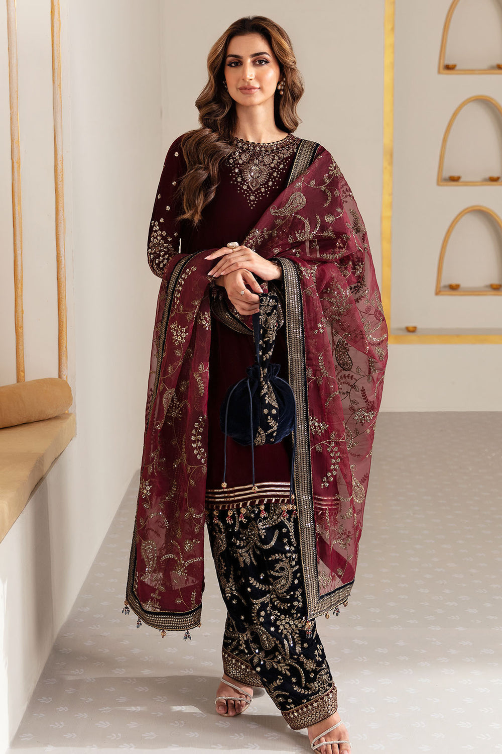 Jazmin | Velvet Edit 24 | Velvet Formal VF-2018 - by - Libasekhas UK - Registered Vendor of : Jazmin - 100% Original Designer Dresss