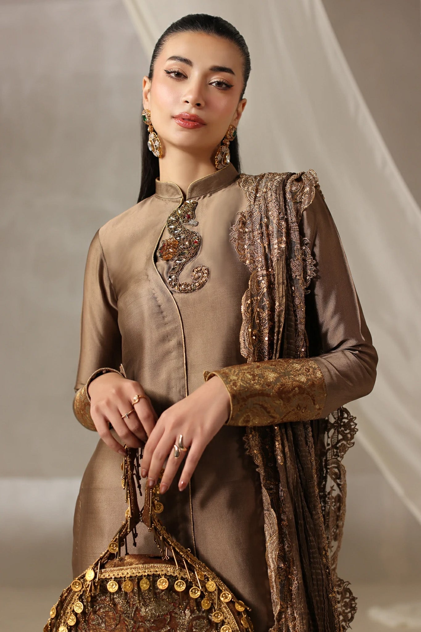 Musferah Saad | Into Twilight | Brûlee - by Libasekhas UK - Registered Vendor of : Musferah Saad - 100% Original Designer Dress