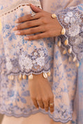 Cross Stitch | Eid Lawn 24 | PEACH - by - Libasekhas UK - Registered Vendor of : Cross Stitch - 100% Original Designer Dresss