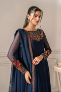 Iznik I Festive Formal I UE-412 Embroidered Chiffon - by Libasekhas UK - Registered Vendor of : Iznik - 100% Original Designer Dress