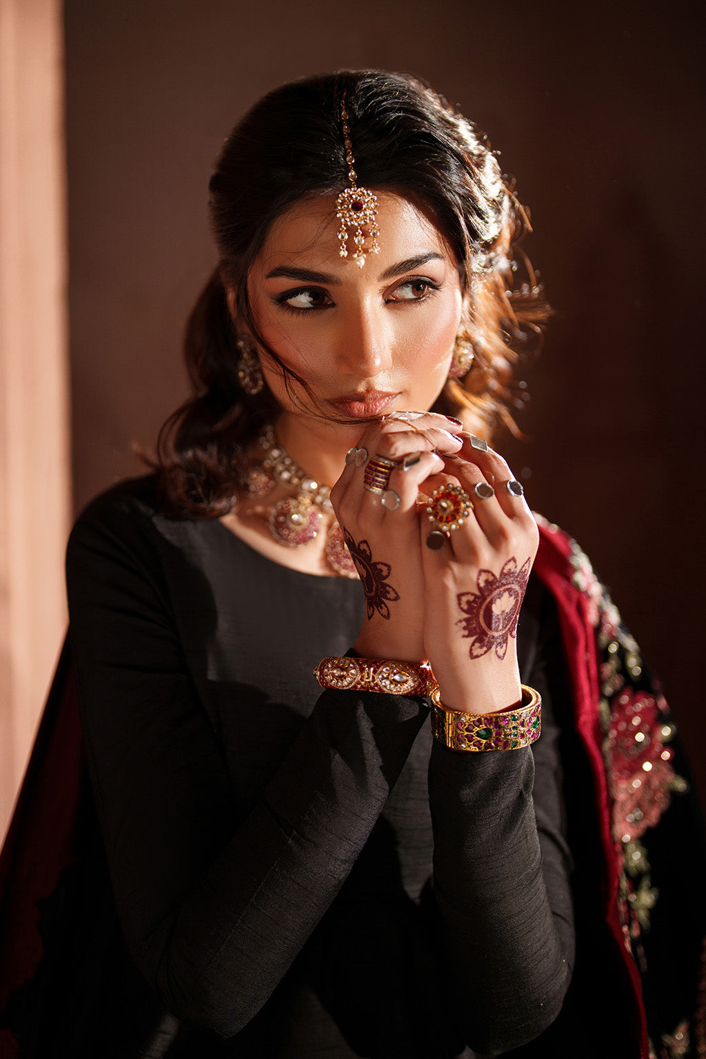 Iznik | Velvet 25 | IV-59 Embroidered Velvet - by Libasekhas UK - Registered Vendor of : Iznik - 100% Original Designer Dress