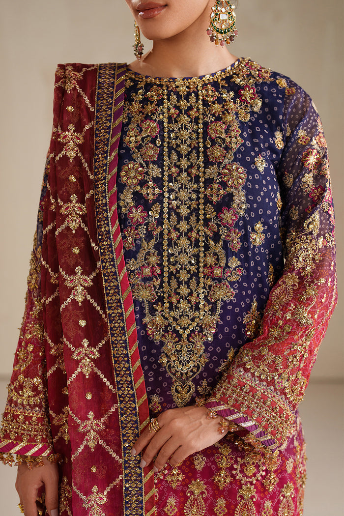 Baroque | Luxury Pret Formals | UF-4369 - by Libasekhas UK - Registered Vendor of : Baroque - 100% Original Designer Dress