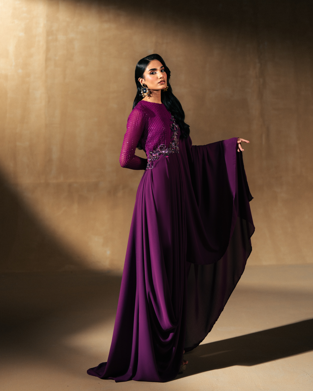 Vasal | Zyra Luxe Pret 26 | Divine drape - by Libasekhas UK - Registered Vendor of : Vasal - 100% Original Designer Dress